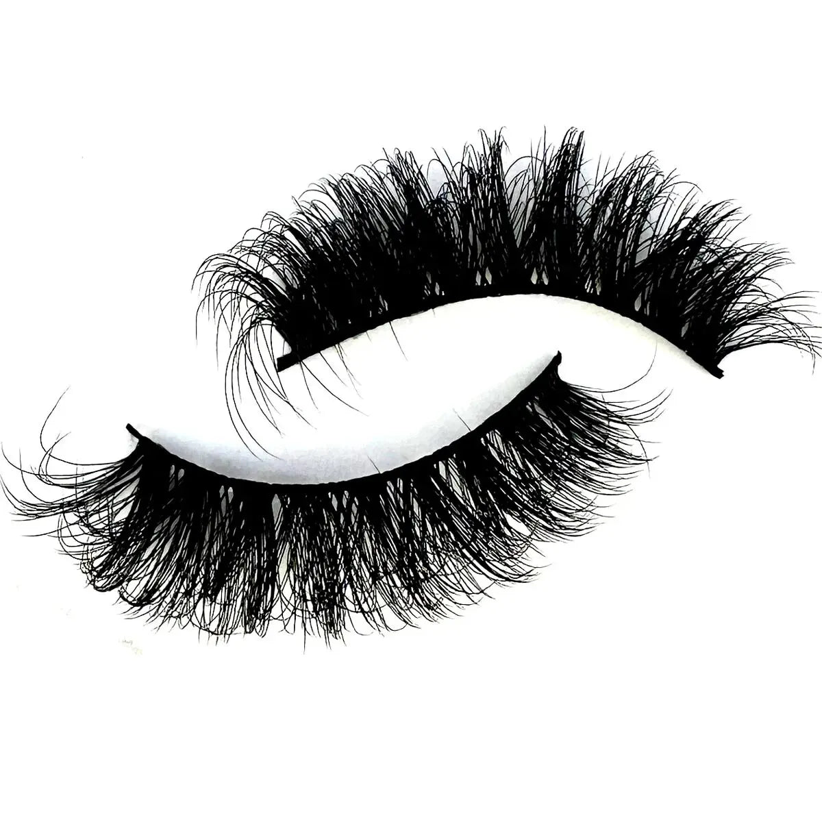 10 Pairs 8D Wispy Cat Eye Faux Mink False Eyelashes Long Thick Volume Dramatic Natural Looking Strip Lashes Pack